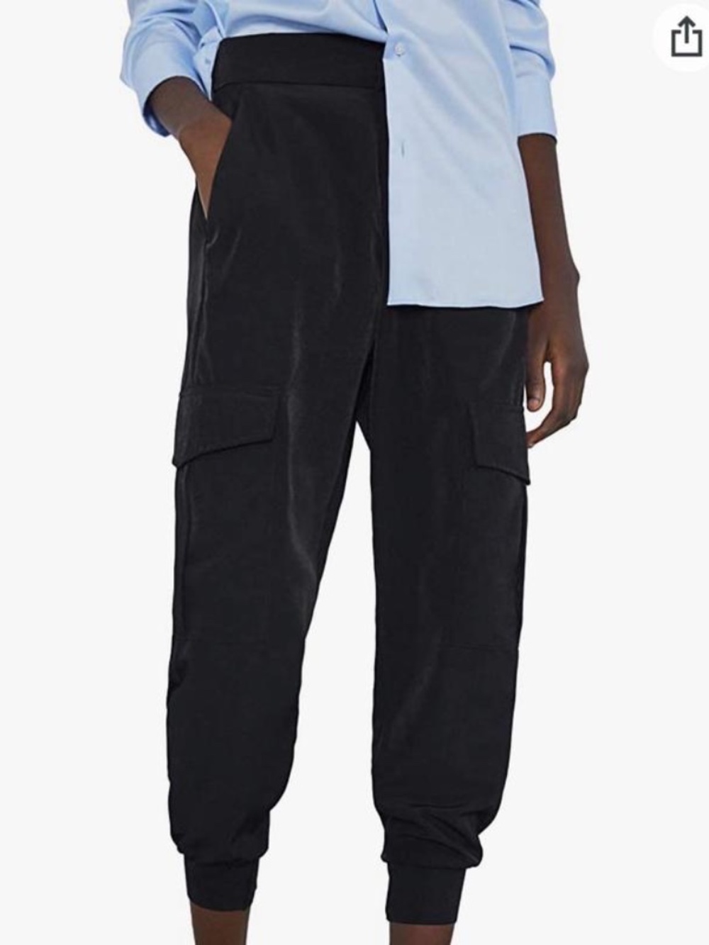 Black Cargo pant